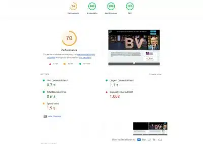 BDX-Service landing pages
